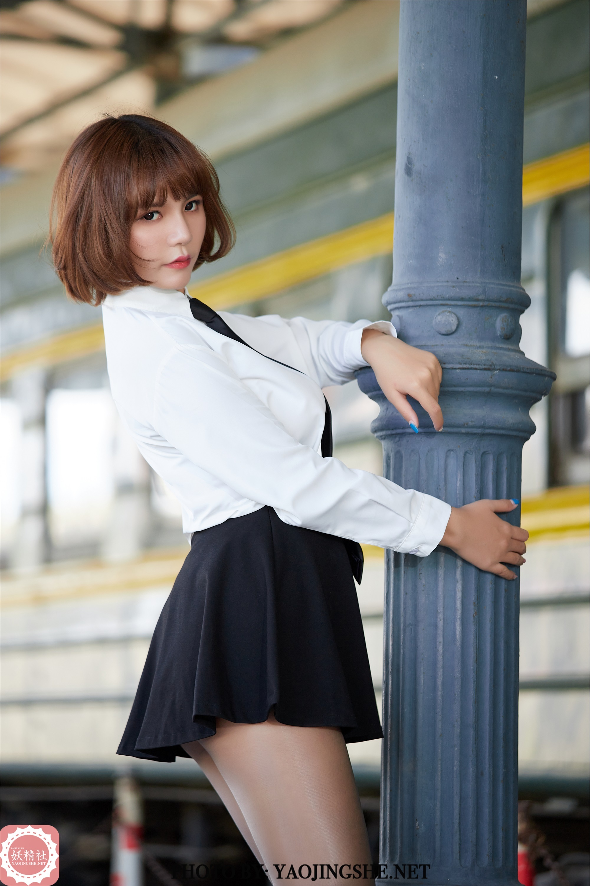 妖精社  2020.12.30 T2048《可爱JK》唐飞飞